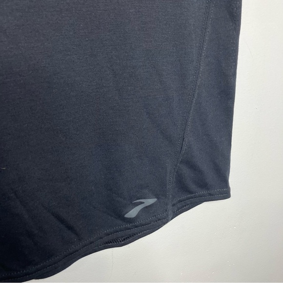 Brooks running corn graphic tee black womens size large casual lightweight - Picture 2 of 5